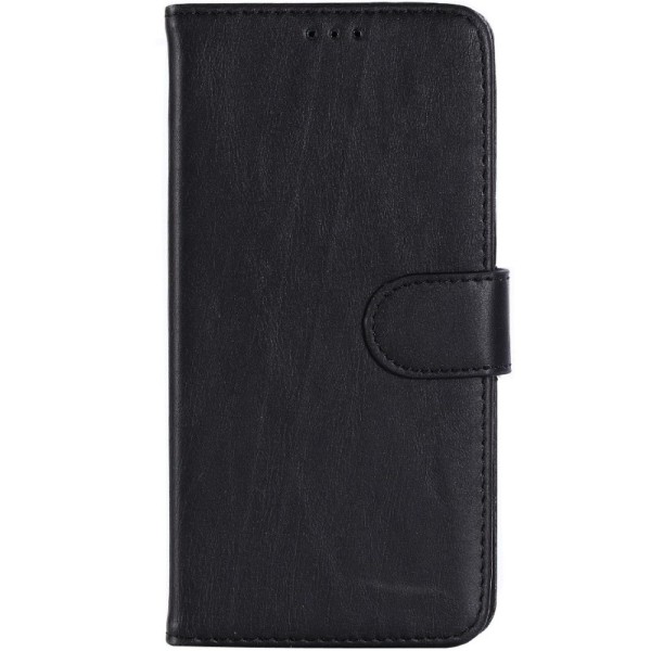 „Retro“ atverčiamas dėklas - juodas (Galaxy A6+ 2018)