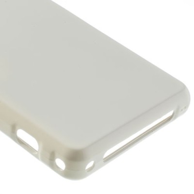 Sony Xperia Z1 compact balts cieta silikona futrālis / Vacins.lv