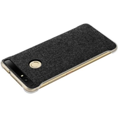 „Huawei“ Leather Case tamsiai pilkas odinis Huawei Nova dėklas, nugarėlė / Priedai.lt