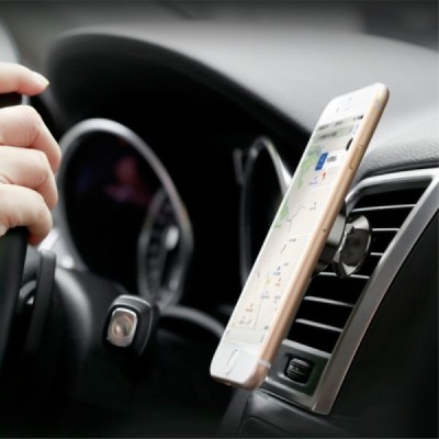 „Baseus“ Magnet Iron lipdukų komplektas (magnetiniam automobilio laikikliui) - juodas / sidabrinis / Priedai.lt