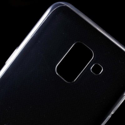 Samsung Galaxy J6 2018 (J600) skaidrus (permatomas) kieto silikono TPU ploniausias pasaulyje dėklas / Priedai.lt