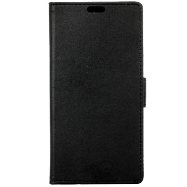 „Crazy Horse“ atverčiamas dėklas - juodas (Zenfone 3 Max)