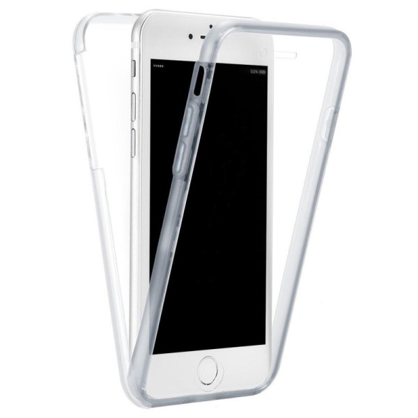 Pilnai dengiantis TPU dėklas - skaidrus (iPhone 7 Plus / 8 Plus)