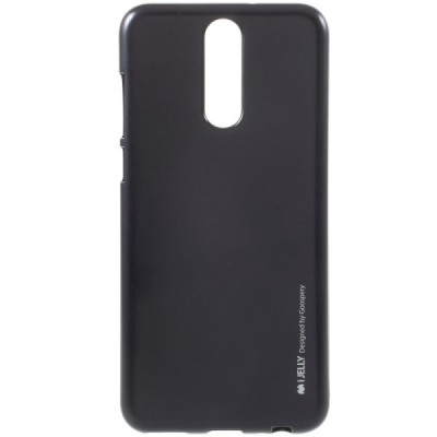 Huawei Mate 10 Lite Mercury juodas kieto silikono TPU dėklas - nugarėlė / Priedai.lt