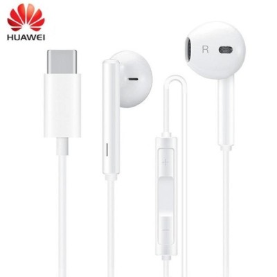 „Huawei“ Classic Earphones originālie (CM33) ausīs ieliekamās baltā austiņas / Vacins.lv