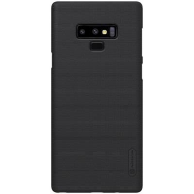 Samsung Galaxy Note 9 (N960F) Nillkin Frosted Shield melns plastmasas futrālis / Vacins.lv