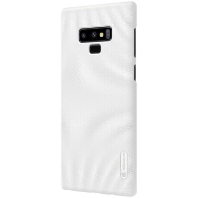 Samsung Galaxy Note 9 (N960F) Nillkin Frosted Shield balts plastmasas futrālis + ekrāna aizsargplēve / Vacins.lv