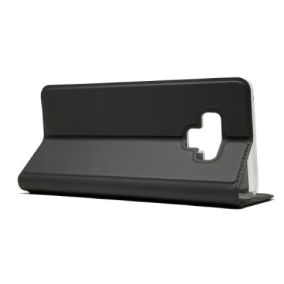 „Dux Ducis“ Skin serijos Samsung Galaxy Note 9 (N960F) pilkas odinis atverčiamas dėklas | Priedai.lt