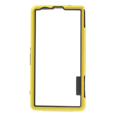 Geltonas Sony Xperia Z1 compact TPU rėmelis / Priedai.lt