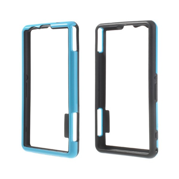 Rāmis (bamperis) - zils (Xperia Z1 compact)