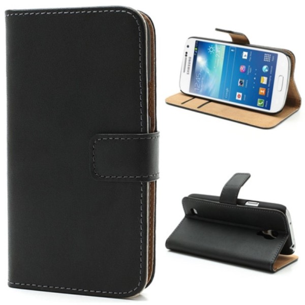 „Casual“ atverčiamas dėklas - juodas (Galaxy S4 mini)