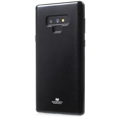 Samsung Galaxy Note 9 (N960F) Mercury melns cieta silikona (TPU) apvalks / vacins.lv