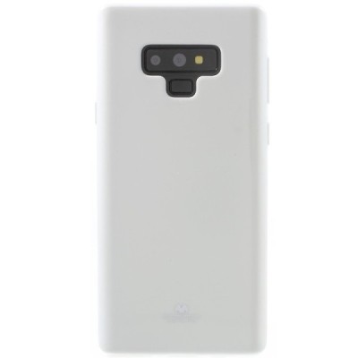 Samsung Galaxy Note 9 (N960F) Mercury balts cieta silikona (TPU) apvalks / vacins.lv