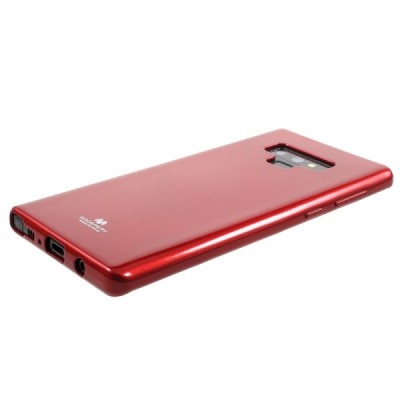 Samsung Galaxy Note 9 (N960F) Mercury sarkans cieta silikona (TPU) apvalks / vacins.lv