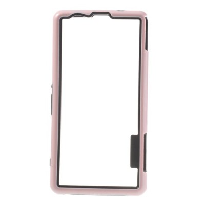 Rožinis Sony Xperia Z1 compact TPU rėmelis / Priedai.lt