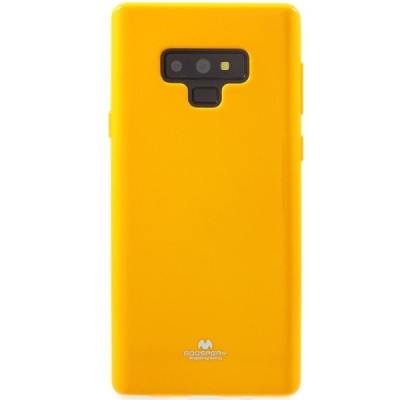 Samsung Galaxy Note 9 (N960F) Mercury dzeltens cieta silikona (TPU) apvalks / vacins.lv