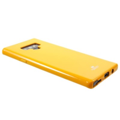 Samsung Galaxy Note 9 (N960F) Mercury dzeltens cieta silikona (TPU) apvalks / vacins.lv