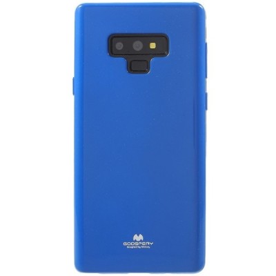 Samsung Galaxy Note 9 (N960F) Mercury tamsiai mėlynas kieto silikono tpu dėklas - nugarėlė / Priedai.lt