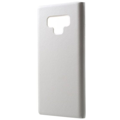 Samsung Galaxy Note 9 (N960F) atvēramais maciņš ar lodziņu - balts / Vacins.lv
