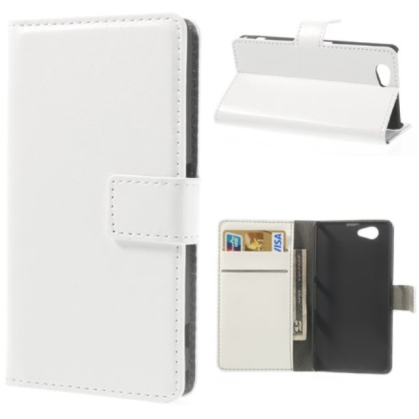 Atvēramais futrālis - balts (Xperia Z1 compact)