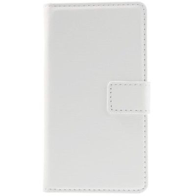 Sony Xperia Z1 compact atvēramais balts ādas futrālis - maciņš / Vacins.lv