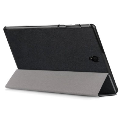 Samsung Galaxy Tab S4 10.5 (T835, T830) atverčiamas juodas odinis dėklas - knygutė (sulankstomas) / Priedai.lt