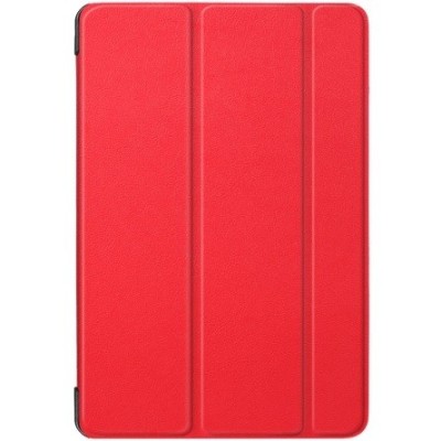 Samsung Galaxy Tab S4 10.5 (T835, T830) atverčiamas raudonas odinis dėklas - knygutė (sulankstomas) / Priedai.lt