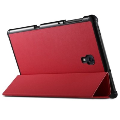 Samsung Galaxy Tab A 10.5 2018 (T590, T595) atvēramais sarkans maciņš / Vacins.lv