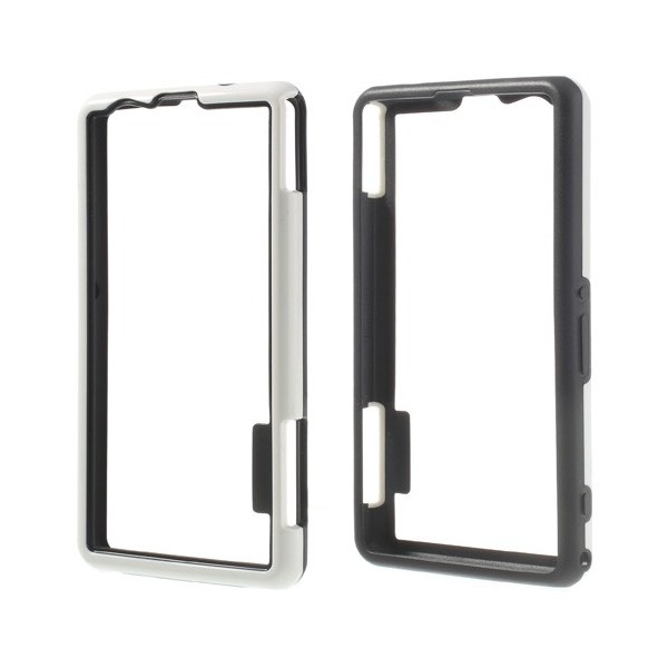 Rāmis (bamperis) - balts (Xperia Z1 compact)