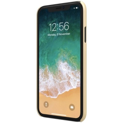 Nillkin Frosted Shield Apple iPhone Xr auksinis plastikinis dėklas / Priedai.lt