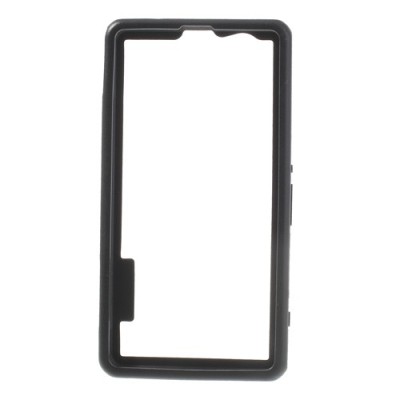 Juodas Sony Xperia Z1 compact TPU rėmelis / Priedai.lt