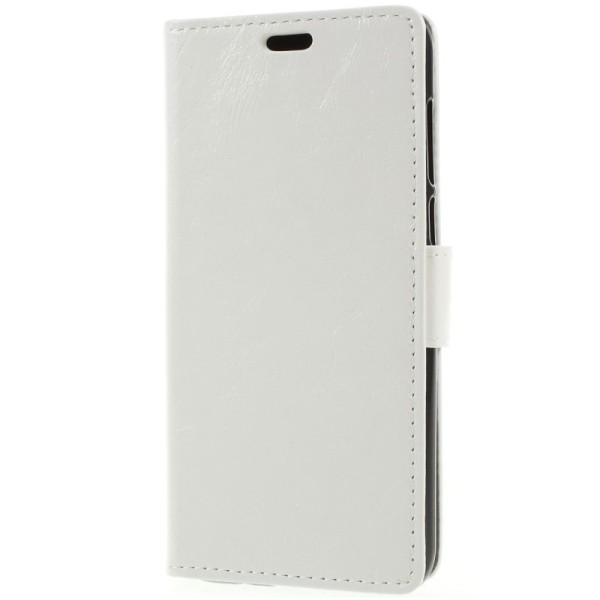 Atvēramais maciņš, grāmata - balts (Y5 2018 / Honor 7S)