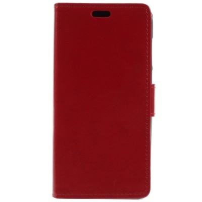 Huawei Y5 2018 (Honor 7S) atvēramais ādas sarkans maciņš, grāmata (maks) / Vacins.lv