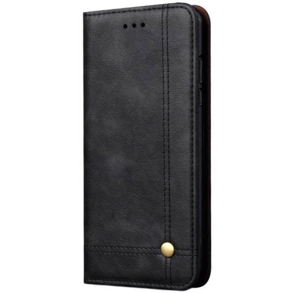 „Deluxe“ atvēramais maciņš - melns (Y5 2018 / Honor 7S)