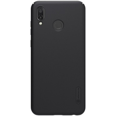 Huawei Honor Play Nillkin Frosted Shield juodas plastikinis dėklas / Priedai.lt