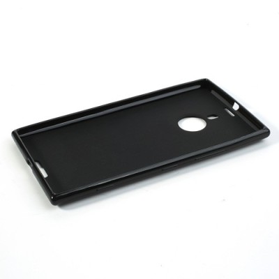 Nokia Lumia 1520 melns cieta silikona futrālis / Vacins.lv