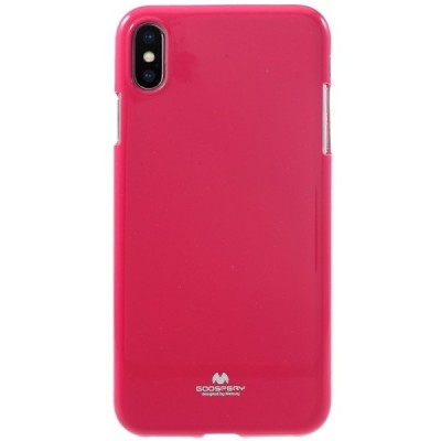 Apple iPhone Xs Max Mercury tumši rozs cieta silikona (TPU) apvalks / vacins.lv