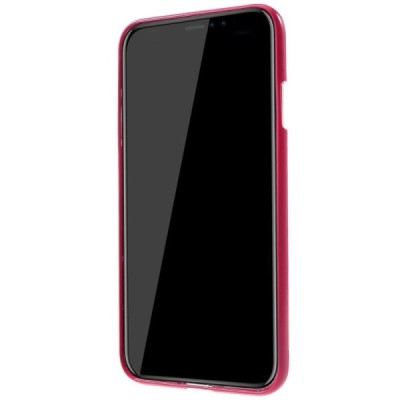 Apple iPhone Xs Max Mercury tumši rozs cieta silikona (TPU) apvalks / vacins.lv