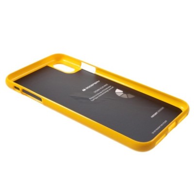 Apple iPhone Xs Max Mercury dzeltens cieta silikona (TPU) apvalks / vacins.lv