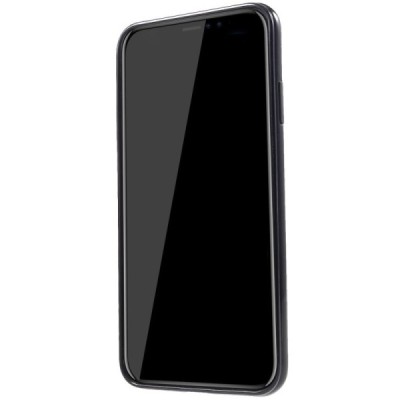 Apple iPhone Xs Max kieto silikono TPU juodas dėklas - nugarėlė / Priedai.lt