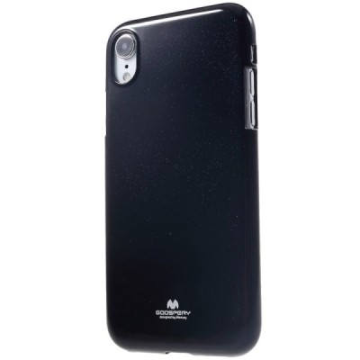 Apple iPhone Xr Mercury melns cieta silikona (TPU) apvalks / vacins.lv