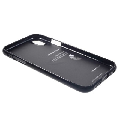 Apple iPhone Xr Mercury melns cieta silikona (TPU) apvalks / vacins.lv