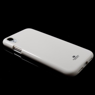 Apple iPhone Xr Mercury balts cieta silikona (TPU) apvalks / vacins.lv