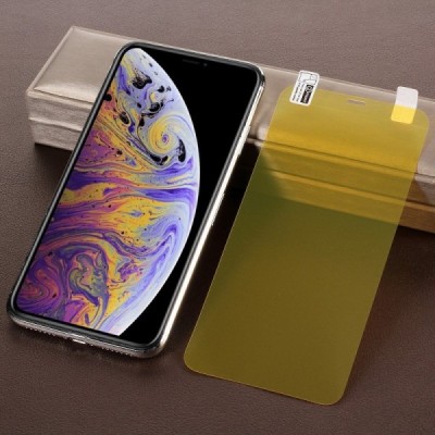 Apple iPhone Xs Max (iPhone 11 Pro Max) dzidra ekrāna aizsargplēve (pilnīgi aizsedzama) / Vacins.lv