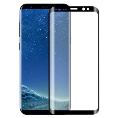 Samsung Galaxy S9 (G960) „Mocolo“ 9H Tempered Glass sustiprintos apsaugos juodas pilnai dengiantis apsauginis ekrano stiklas 0,2