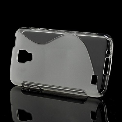 Skaidrus Samsung Galaxy S4 active TPU dėklas / Priedai.lt