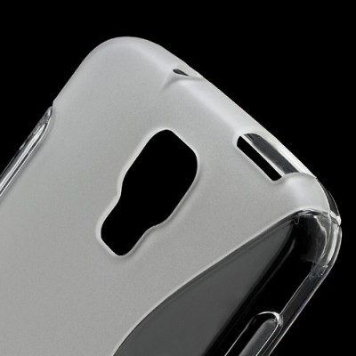 Skaidrus Samsung Galaxy S4 active TPU dėklas / Priedai.lt