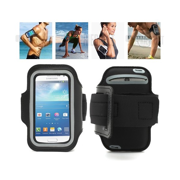 Futrālis sportam (rokas saite) - melns (S izmērs)