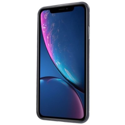 Ploniausias pasaulyje plastikinis Apple iPhone Xs Max juodas dėklas - nugarėlė / Priedai.lt