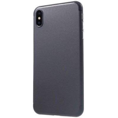 Ploniausias pasaulyje plastikinis Apple iPhone Xs Max juodas dėklas - nugarėlė / Priedai.lt